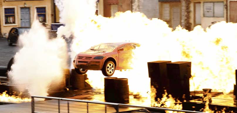 stunt driver