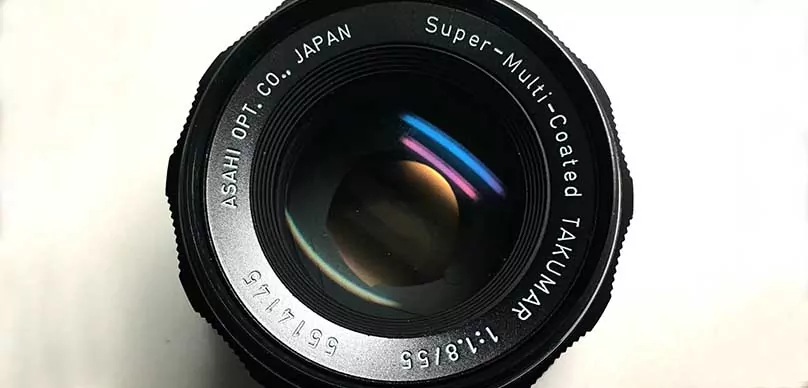 SMC Takumar 55mm F1.8 SONY Eマウントアダプター付 - レンズ(単焦点)